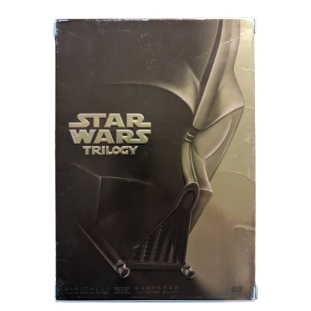 Star Wars Trilogy DVD Set - Full Screen - Digitally THX Mastered - NOT BLUE RAY.